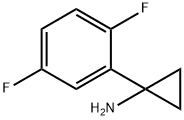 1-(2,5-difluorophenyl)cyclopropanamine(SALTDATA: HCl) Struktur
