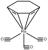 1,3-cyclohexadiene (tricarbonyl) ruthenium(0) Struktur