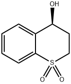 (4S)-4-羟基-3,4-二氢-2H-1Λ6-苯并噻喃-1,1-二酮 结构式