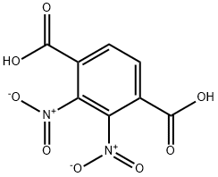 1,4-Benzenedicarboxylic acid, 2,3-dinitro- 结构式