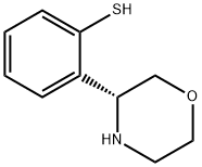 Benzenethiol, 2-(3R)-3-morpholinyl-,1212801-89-2,结构式