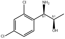 (1R,2R)-1-AMINO-1-(2,4-DICHLOROPHENYL)PROPAN-2-OL 结构式