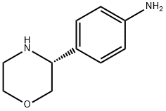 Benzenamine, 4-(3R)-3-morpholinyl- Struktur