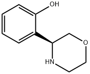 Phenol, 2-(3S)-3-morpholinyl- 化学構造式