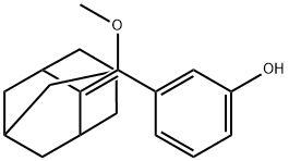 3-(METHOXYTRICYCLO[3.3.1.13,7]DEC-2-YLIDENEMETHYL)-PHENO,121445-45-2,结构式