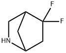 Racemate-5,5-Difluoro-2-Aza-Bicyclo[2.2.1]Heptane(WX120101) Struktur