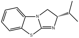 Imidazo[2,1-b]benzothiazole, 2,3-dihydro-2-(1-methylethyl)-, (2S)- Structure