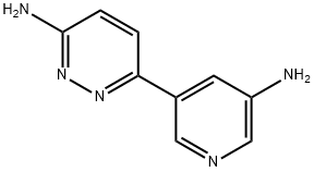 3-Amino-6-(5-aminopyridyl-3-yl)pyridazine Structure