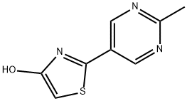 4-Hydroxy-2-(2-methylpyrimidyl-5-yl)thiazole|