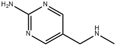 5-((甲胺)甲基)嘧啶-2-胺, 1215295-83-2, 结构式