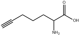 2-aminohept-6-ynoic acid,121703-79-5,结构式