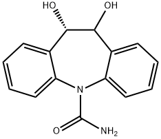 10,11-Dihydro-10,11-Dihydroxy Carbamazepine Struktur