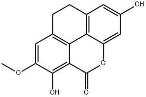オキソフラッシジン 化学構造式
