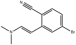 Benzonitrile, 4-bromo-2-[(1E)-2-(dimethylamino)ethenyl]-|