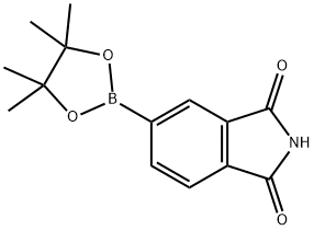 5-(4,4,5,5-tetramethyl-1,3,2-dioxaborolan-2-yl)-2,3-dihydro-1H-isoindole-1,3-dione Structure