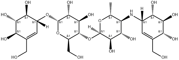 阿卡波糖EP杂质B,1220983-54-9,结构式