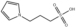 1H-吡咯-1-丙磺酸钠盐, 122350-17-8, 结构式