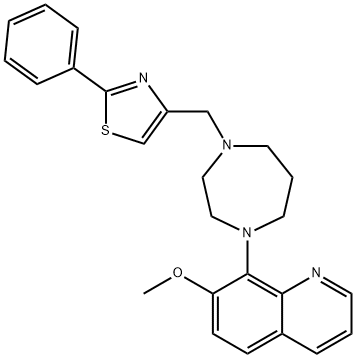 CXCR7 HCl salt 化学構造式