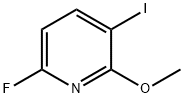 6-氟-3-碘-2-甲氧基吡啶 结构式