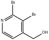 4-Pyridinemethanol, 2,3-dibromo- Struktur