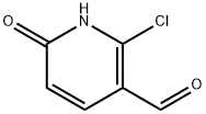 3-Pyridinecarboxaldehyde, 2-chloro-1,6-dihydro-6-oxo- Struktur