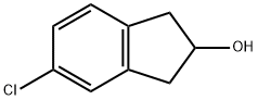 1H-Inden-2-ol, 5-chloro-2,3-dihydro- Structure