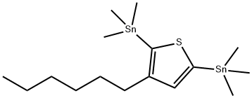 1229027-04-6 1,1'-(3-己基-2,5-噻吩二基)双[1,1,1-三甲基锡烷-