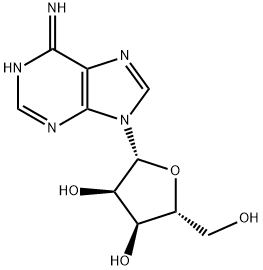 Adenosine, N,6-didehydro-1,6-dihydro-,123179-97-5,结构式