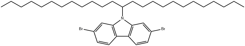 1236312-98-3 9H-咔唑,2,7-二溴-9-(1-十二烷基十三烷基)-