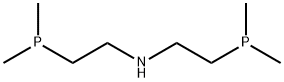 Bis(2-(dimethylphosphino)ethyl)amine 化学構造式