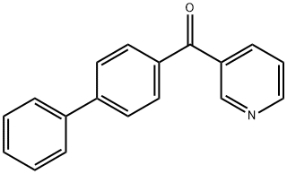 3-(4-Phenylbenzoyl)pyridine Struktur