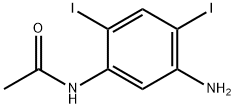 N-(5-amino-2,4-diiodo-phenyl)acetamide Struktur