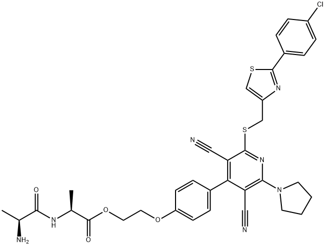 NELADENOSON BIALANATE ; BAY-1067197|||BAY-1067197|||NELADENOSON BIALANATE 结构式