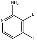 2-Pyridinamine, 3-bromo-4-iodo- Struktur