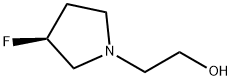 (S)-2-(3-Fluoropyrrolidin-1-yl)ethan-1-ol Structure