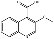 3-Methoxyquinoline-4-carboxylic Acid,1241386-37-7,结构式