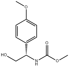 Carbamic acid, N-[(1S)-2-hydroxy-1-(4-methoxyphenyl)ethyl]-, methyl ester|