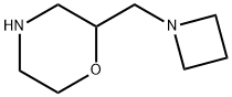 Morpholine, 2-(1-azetidinylmethyl)- Structure