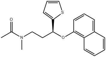Duloxetine iMpurity (N-acetyl) Struktur