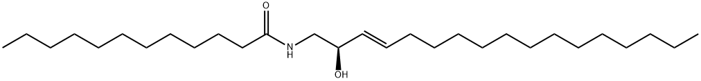 N-LAUROYL-1-DESOXYMETHYLSPHINGOSINE (M17:1/12:0);N-C12-DESOXYMETHYLSPHINGOSINE,1246298-55-4,结构式