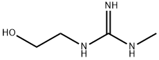 1-(2-hydroxyethyl)-3-methylguanidine 化学構造式