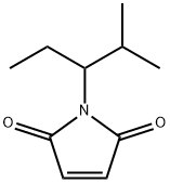 1H-Pyrrole-2,5-dione, 1-(1-ethyl-2-methylpropyl)- Structure