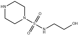 2-[(piperazine-1-sulfonyl)amino]ethan-1-ol Structure