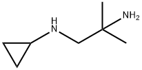 N-(2-amino-2-methylpropyl)cyclopropanamine Structure
