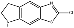 2-chloro-6,7-dihydro-5H-thiazolo[4,5-f]indole Struktur
