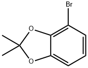 1,3-Benzodioxole, 4-bromo-2,2-dimethyl- Struktur