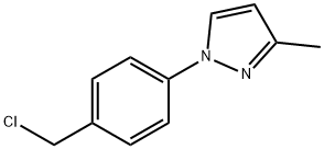 1248072-48-1 1-[4-(chloromethyl)phenyl]-3-methyl-1H-pyrazole