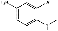 2-溴-1-N-甲基苯并-1,4-二胺,1248092-75-2,结构式