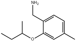 2-(butan-2-yloxy)-4-methylphenyl]methanamine|2-(丁烷-2-氧基)-4-甲基苯基]甲胺
