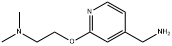 {2-[2-(dimethylamino)ethoxy]pyridin-4-yl}methanamine Structure